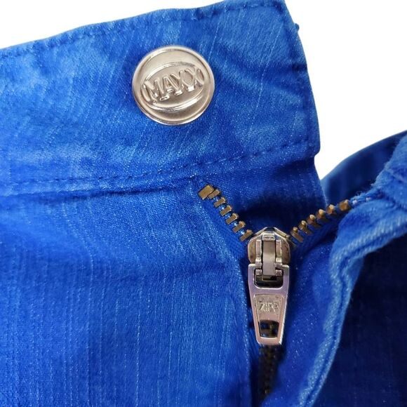 Jw Maxx Color‎ Zip Fly Low Rise Stretch Skinny Jeans Blue Medium - Picture 11 of 15